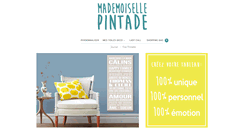 Desktop Screenshot of mademoiselle-pintade.com